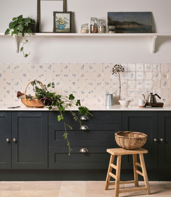 Cozinha Com Azulejo Antigo Alem Dela